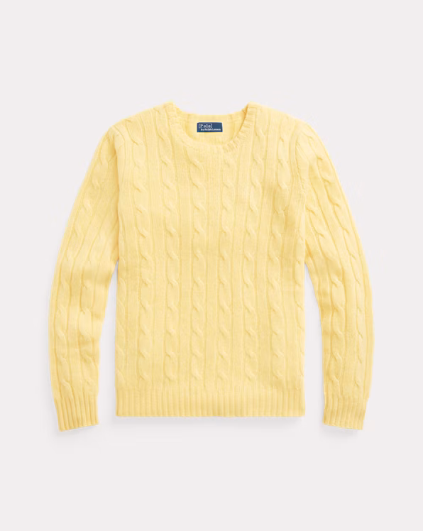 Cable-Knit Cashmere Jumper