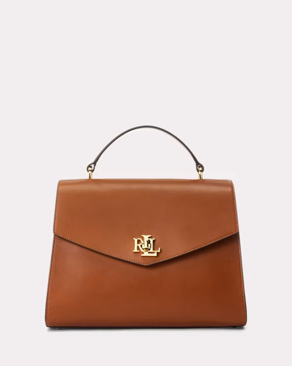 Leather Medium Farrah Satchel