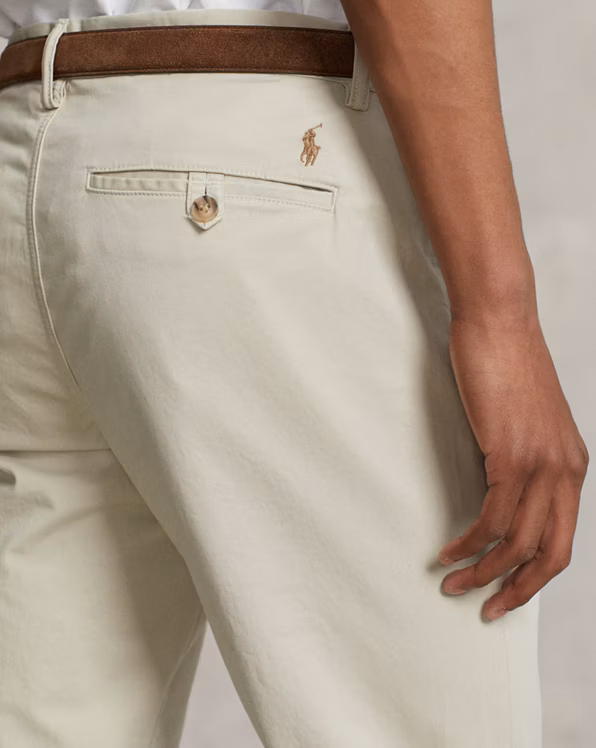 Stretch Straight Fit Chino Trouser