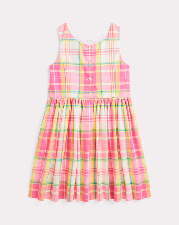 Plaid Cotton Dress