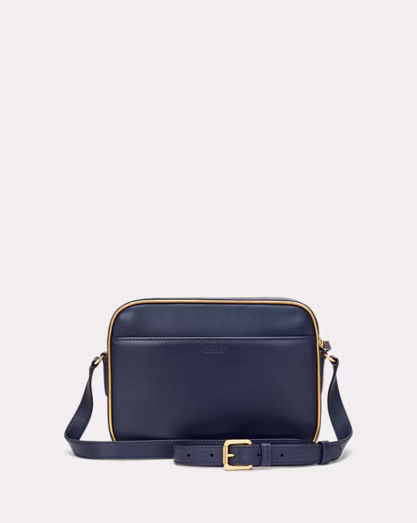 Two-Tone Leather Medium Marcy Camera Bag