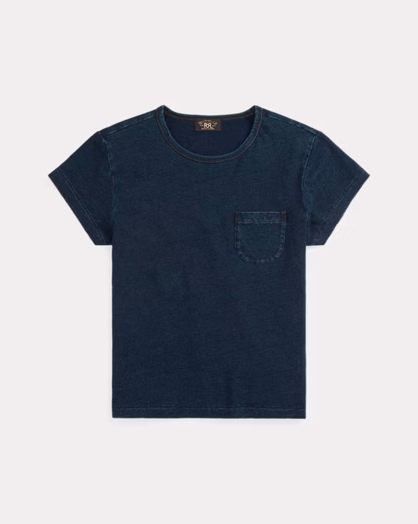 Cotton-Linen Pocket Tee