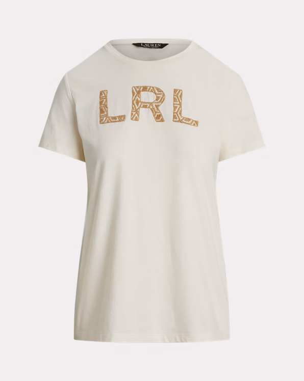 French Knot-Logo Cotton Jersey Tee