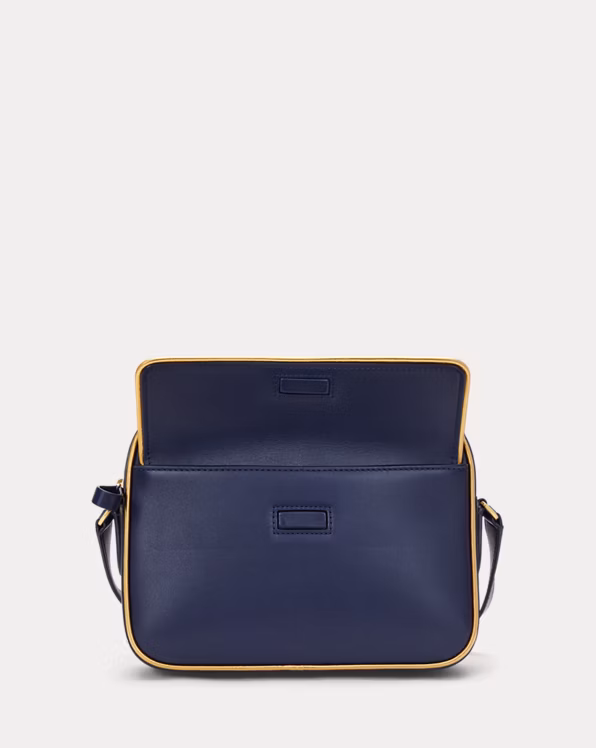 Two-Tone Leather Medium Marcy Camera Bag