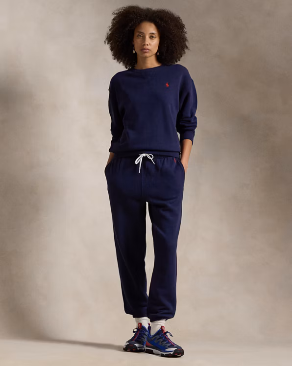 Lightweight Fleece Crewneck Pullover