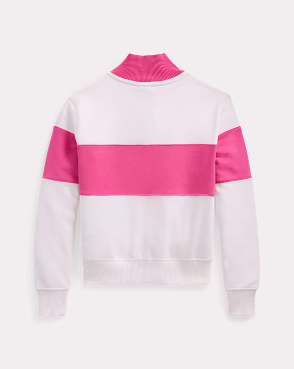 Logo French Terry Quarter-Zip Pullover