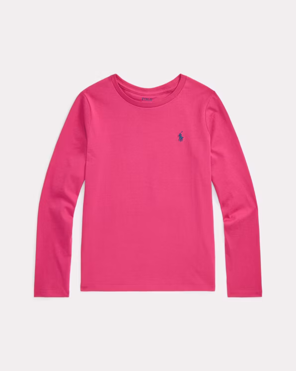 Cotton Jersey Long-Sleeve Tee