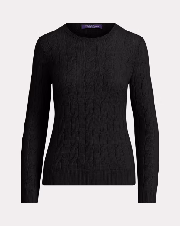 Cable-Knit Cashmere Jumper
