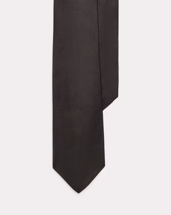 Silk Repp Narrow Tie