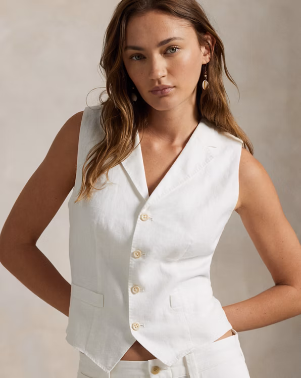 Linen-Cotton Waistcoat