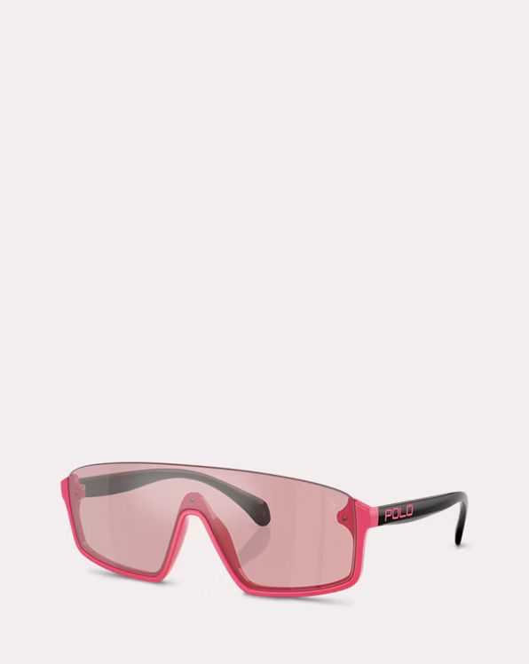 Pink Pony Shield Sunglasses