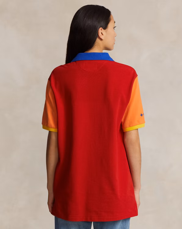 PRL x Naiomi Glasses Mesh Polo Shirt