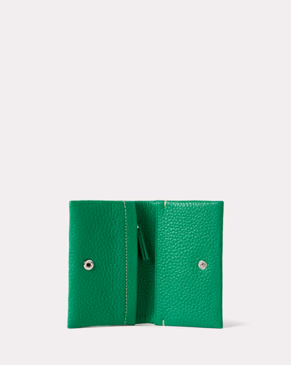 Polo Play Leather Snap Card Case