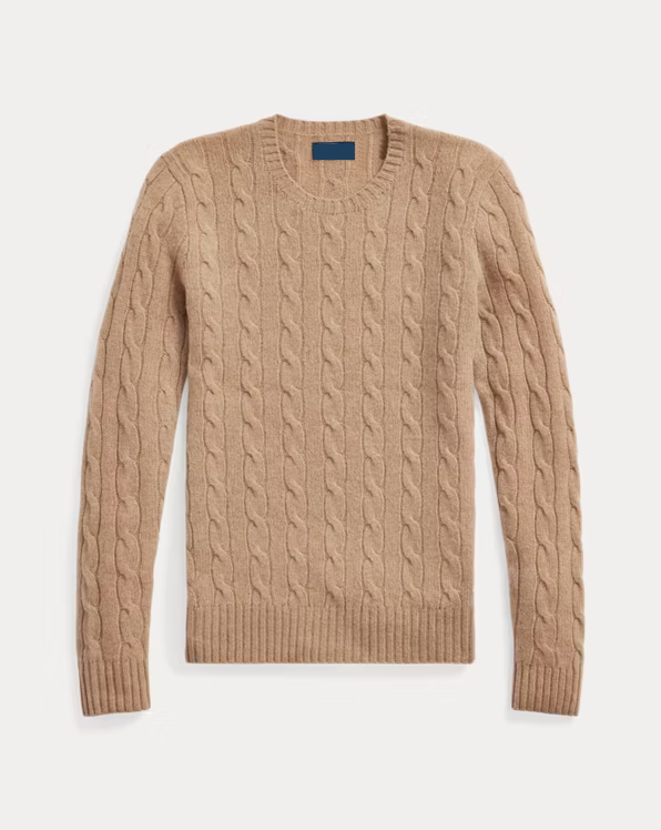 Cable-Knit Wool-Cashmere Jumper