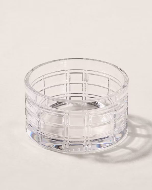 Hudson Plaid Nut Bowl