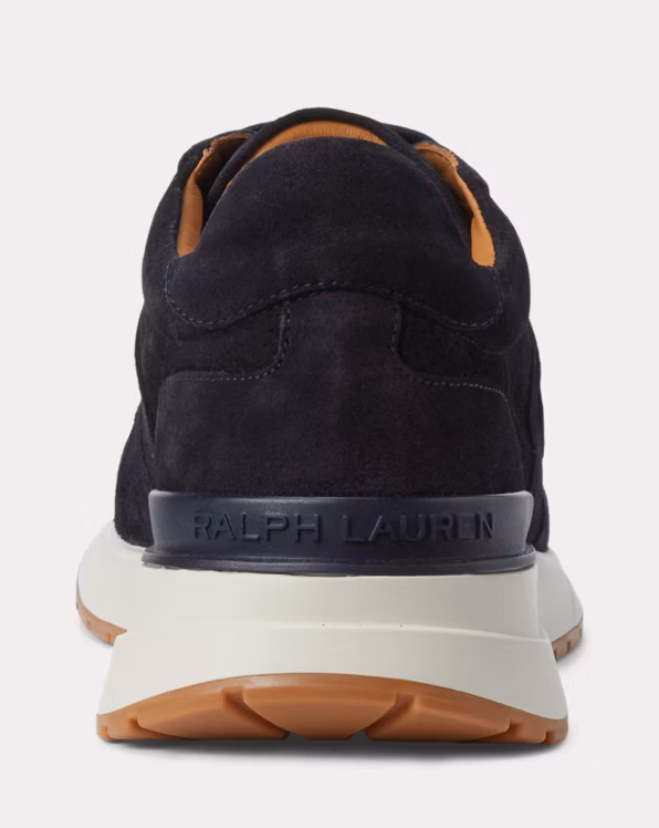 Ethan Calf-Suede Trainer