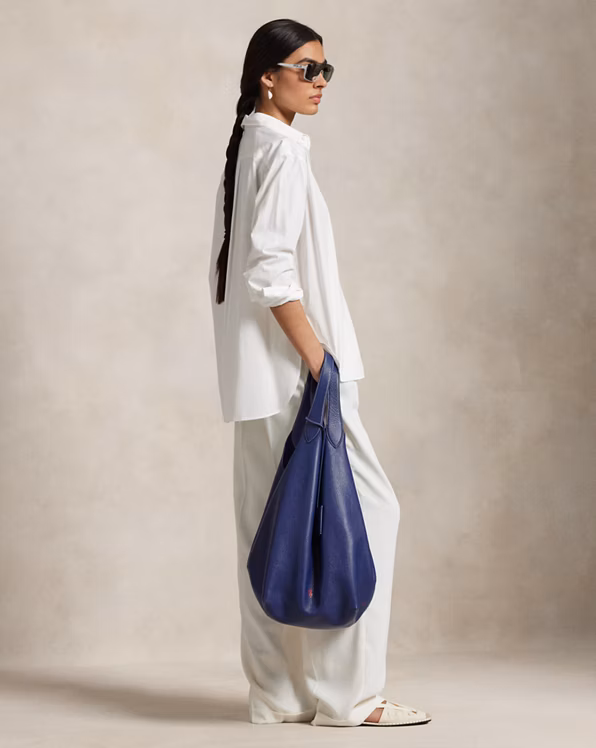 Polo Play Leather Large Tote