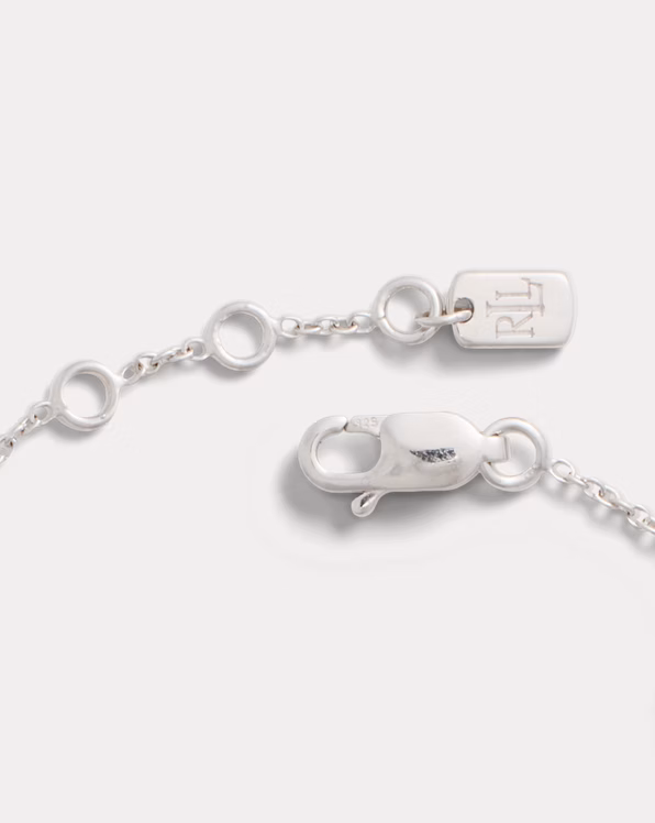 Sterling Silver Pavé Pearl Bracelet