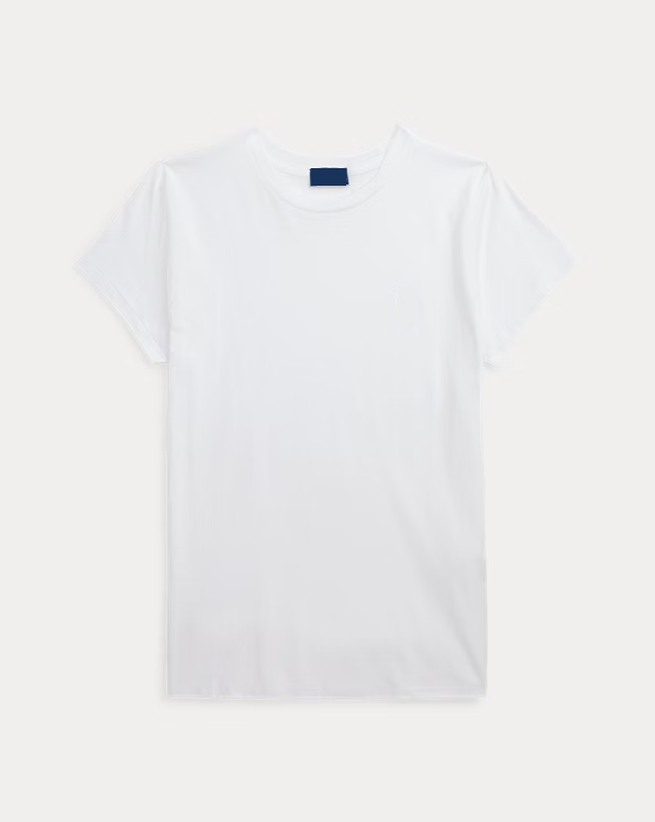Cotton Jersey Crewneck T-Shirt