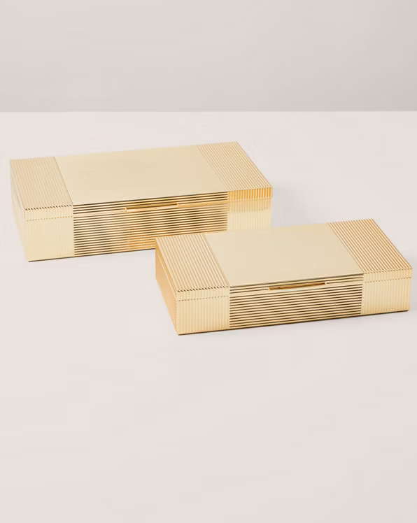 Luke Brass-Plated Box