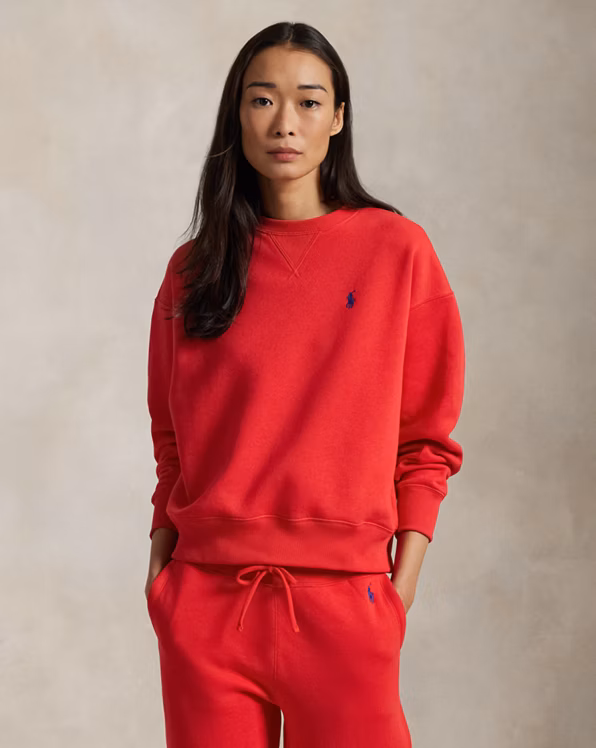 Fleece Crewneck Pullover