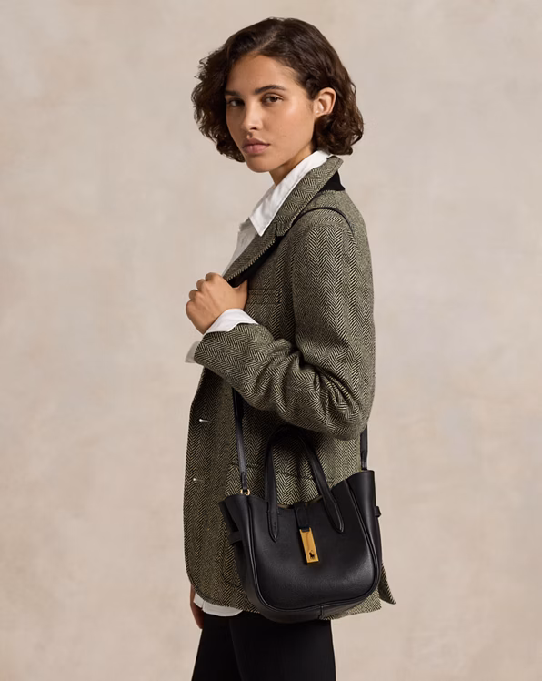 Polo ID Leather Small Tote