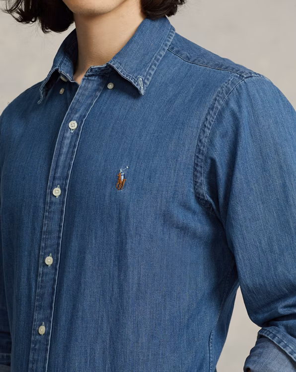 Custom Fit Denim Shirt