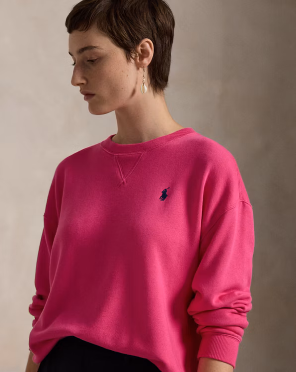 Lightweight Fleece Crewneck Pullover