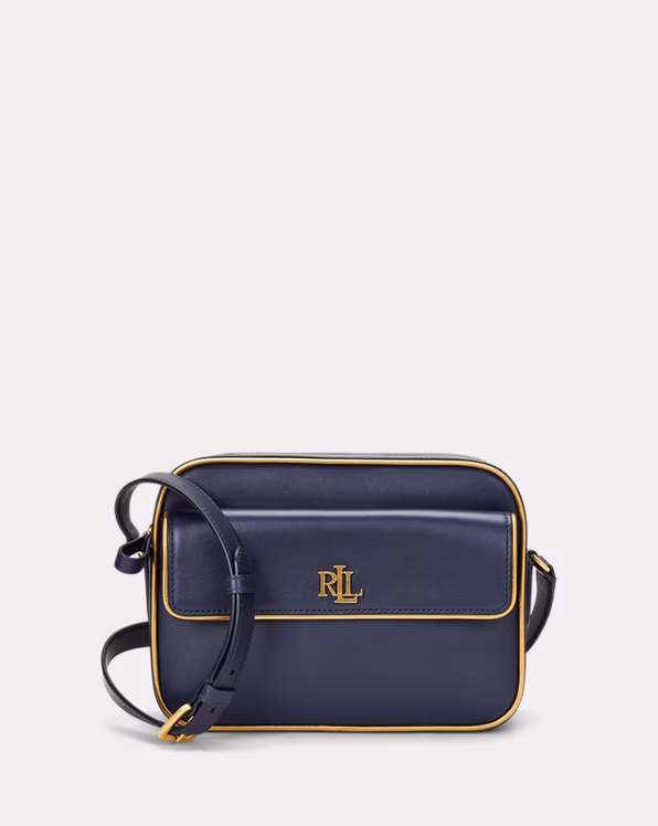 Two-Tone Leather Medium Marcy Camera Bag