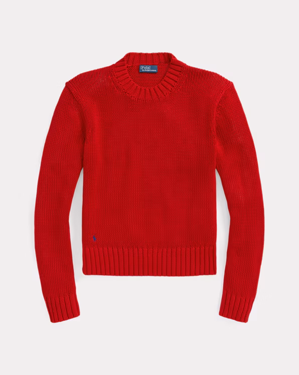 Cotton Crewneck Jumper