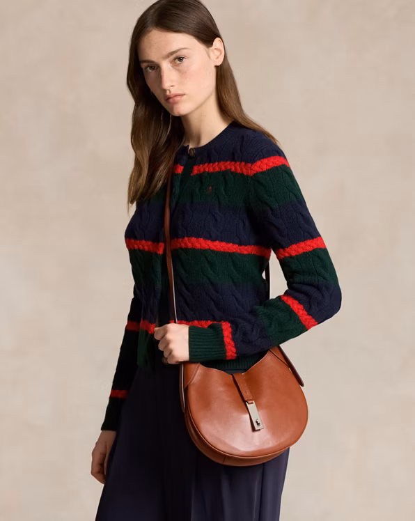 Polo ID Leather Small Shoulder Bag