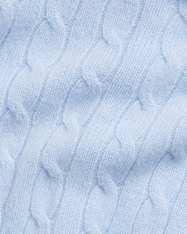 Cable-Knit Cashmere Cardigan