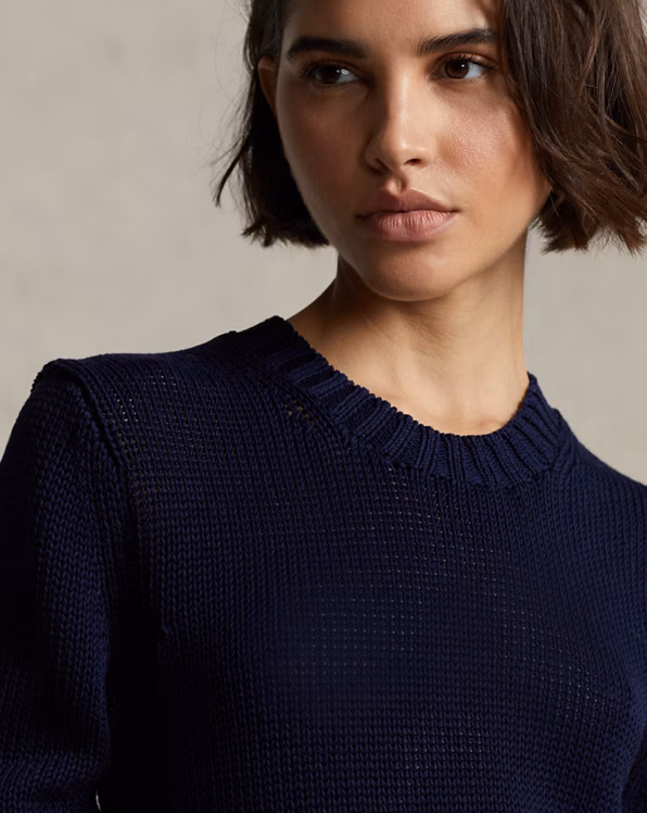 Cotton Crewneck Jumper