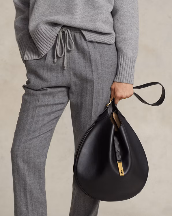 Polo ID Calfskin Large Shoulder Bag