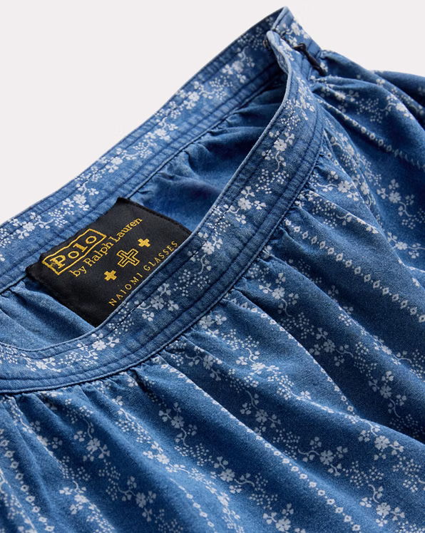 PRL x Naiomi Glasses Floral Maxiskirt