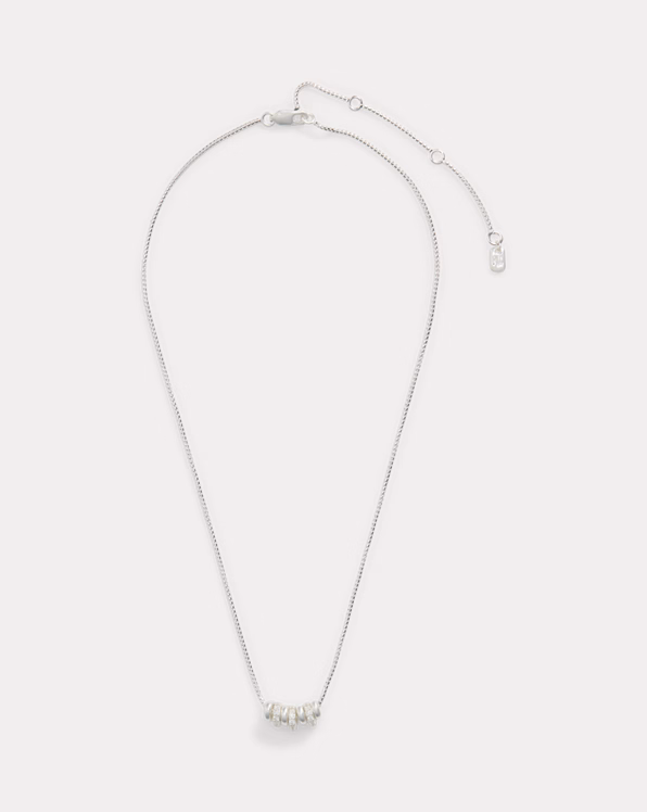 Sterling Silver Cubic Zirconia Necklace