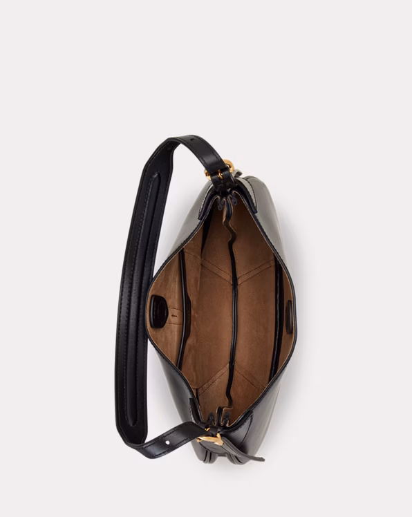 Polo ID Leather Small Shoulder Bag