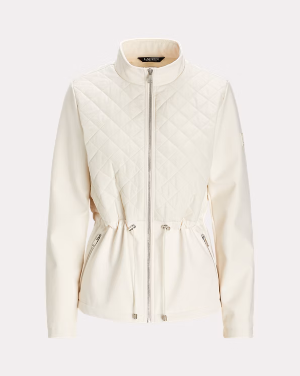 Diamond-Quilted Jacket
