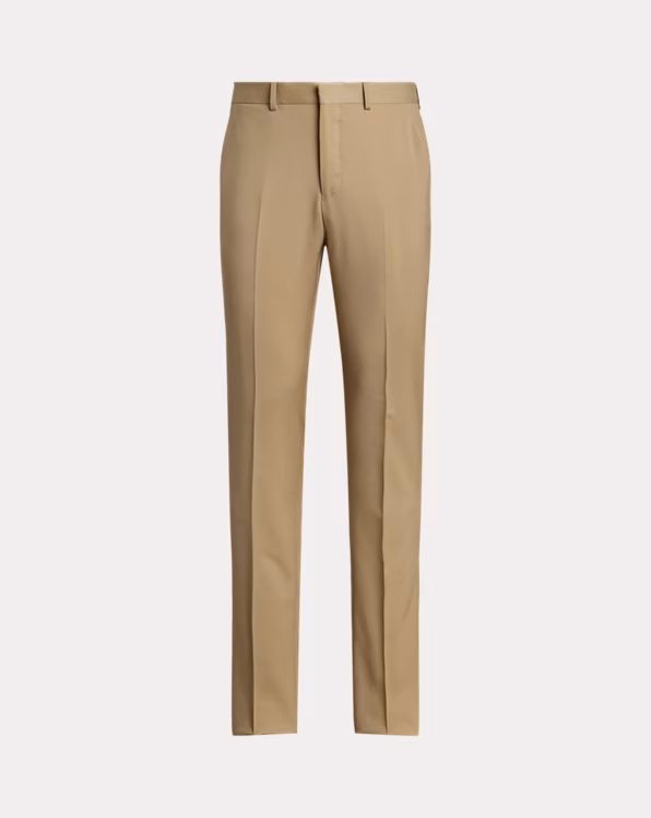 Slim Fit Wool Twill Trouser