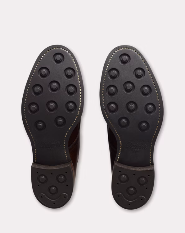 Hand-Burnished Leather Boot