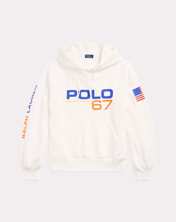 Flag Logo Fleece Hoodie