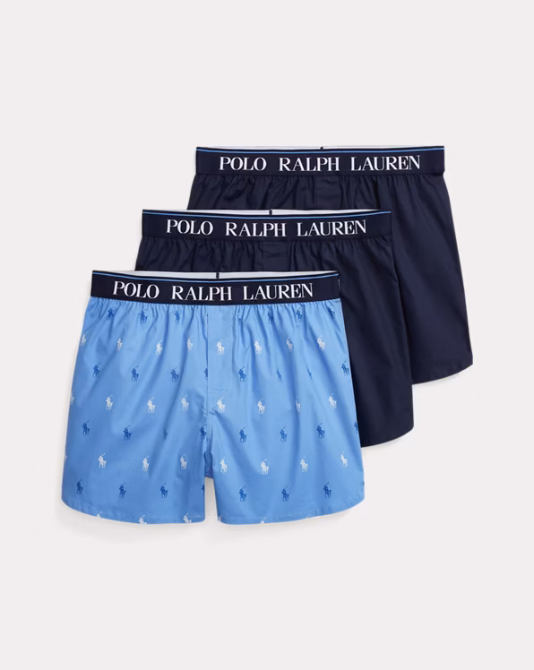 Stretch Cotton Boxer 3-Pack