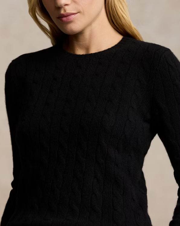 Cable-Knit Wool-Cashmere Jumper