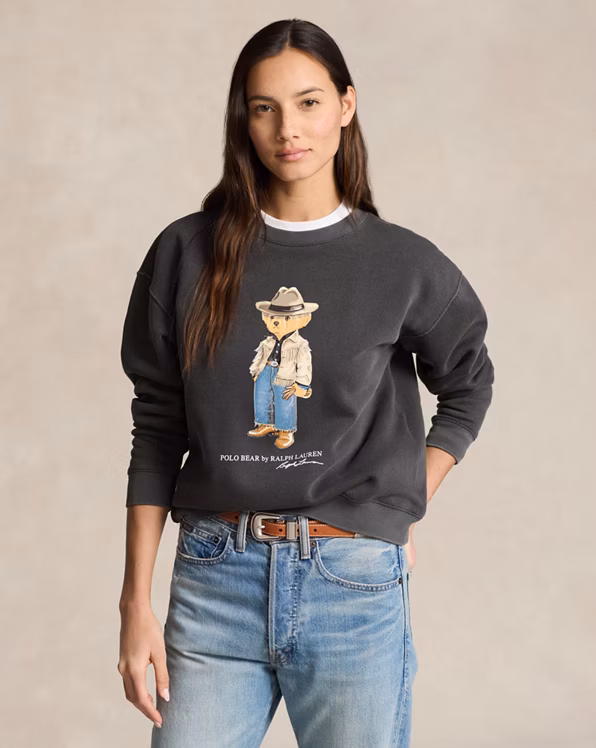 Polo Bear Fleece Crewneck