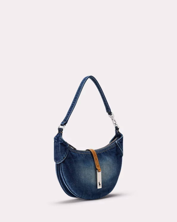 Polo ID Denim Mini Shoulder Bag