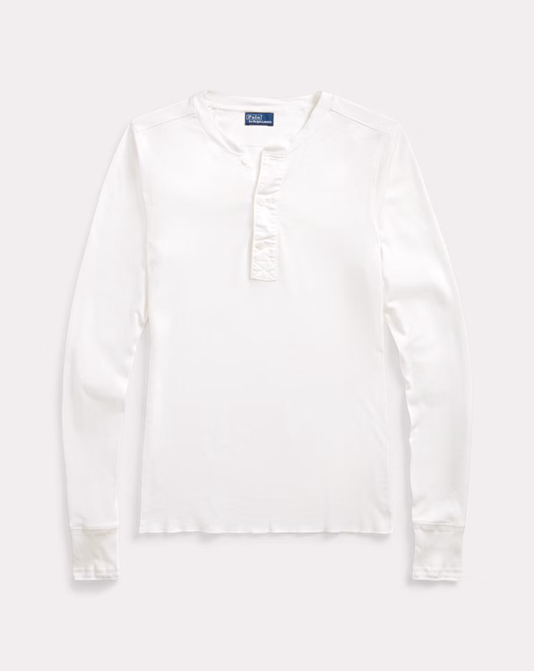 Cotton Henley Shirt