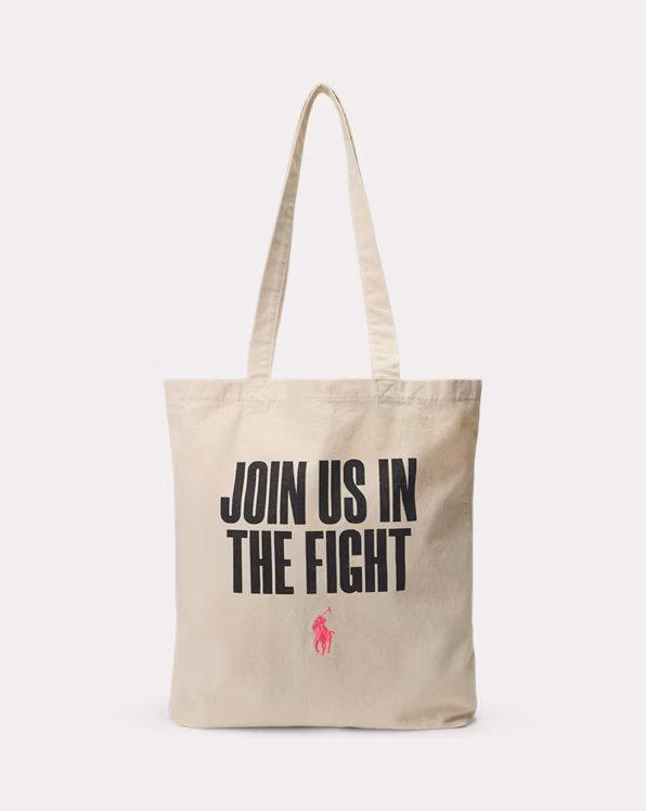 Pink Pony Canvas Shopper Tote