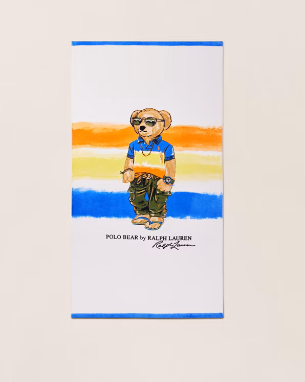 Polo Bear Beach Towel