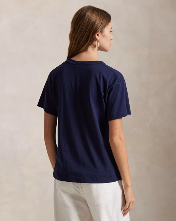 Polo Bear Cotton Jersey T-Shirt