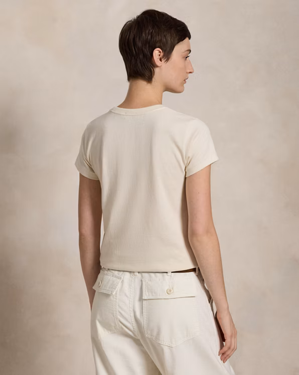 Polo Bear Cotton Jersey T-Shirt